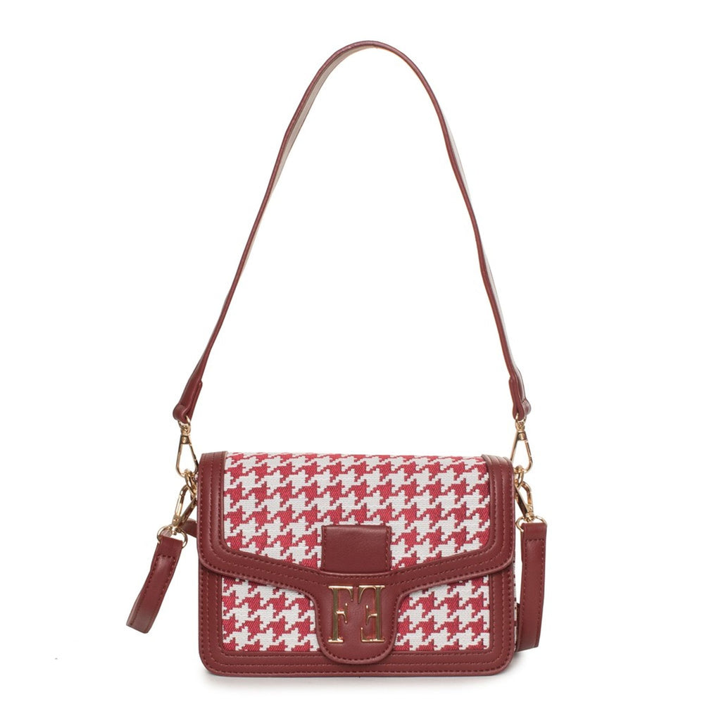 Egon Von Furstenberg ALISON EVFW005 Borsa a Mano Donna Rosso Bianco