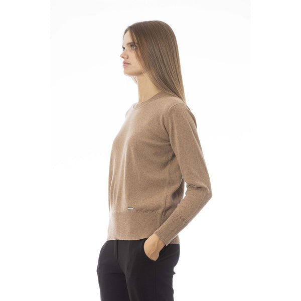 Baldinini Trend MATERA AD8800CE Maglia Maglione Donna Marrone - BeFashion.it