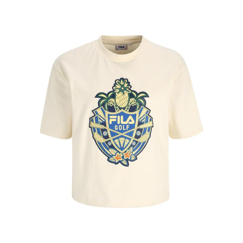 Fila FAW0419 T-shirt Maglietta Donna Bianco