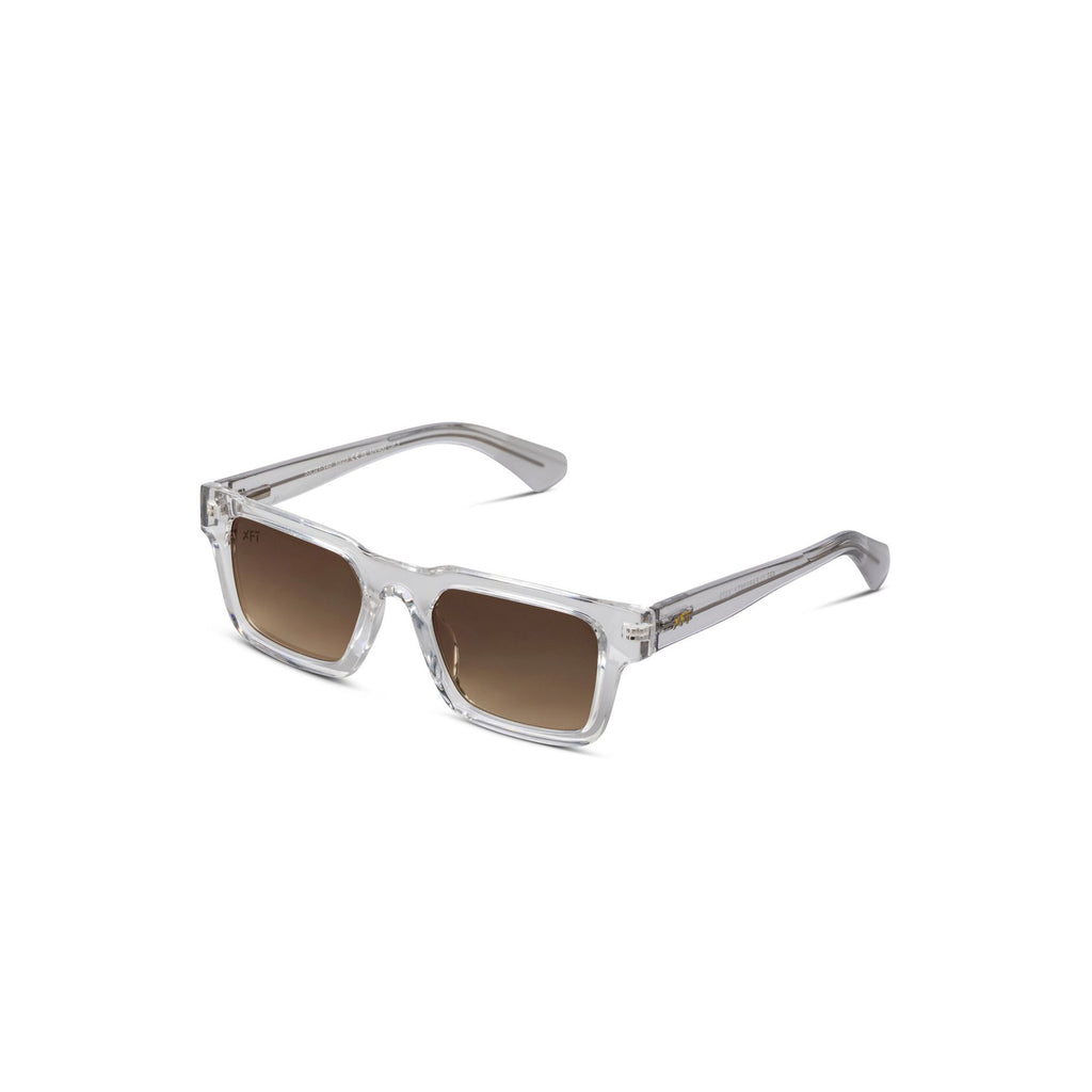 X Frame Therapy CLEARFINITY X076 Occhiali da Sole Unisex Trasparente Marrone
