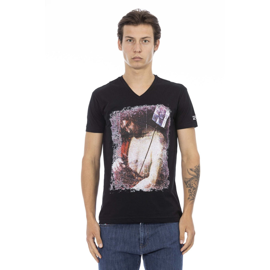 Trussardi Action 2AT120 T-shirt Maglietta Uomo Nero