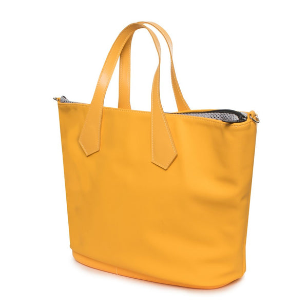 O bag COMP25ST-MIS33 Borsa a Mano Donna Giallo