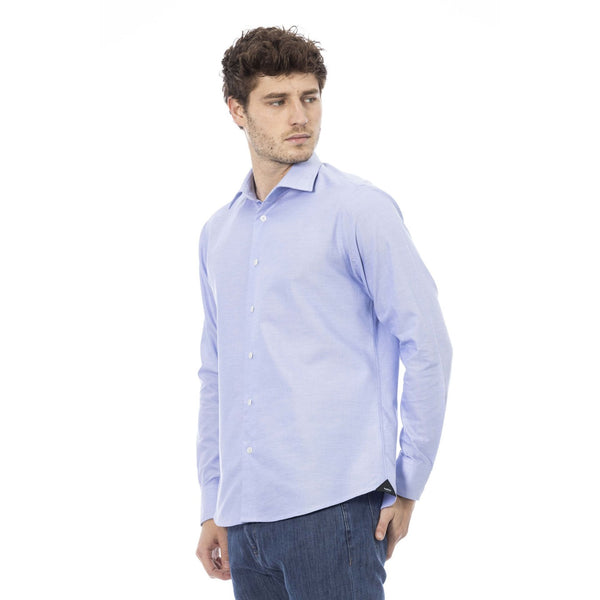 Baldinini Trend NIZZA 355 Camicia Uomo Made in Italy Azzurro - BeFashion.it