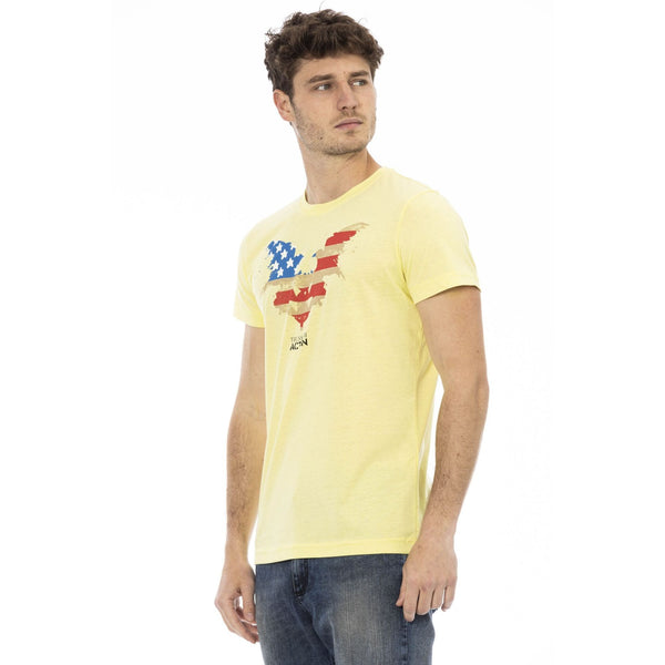 Trussardi Action 2AT02F T-shirt Maglietta Uomo Giallo