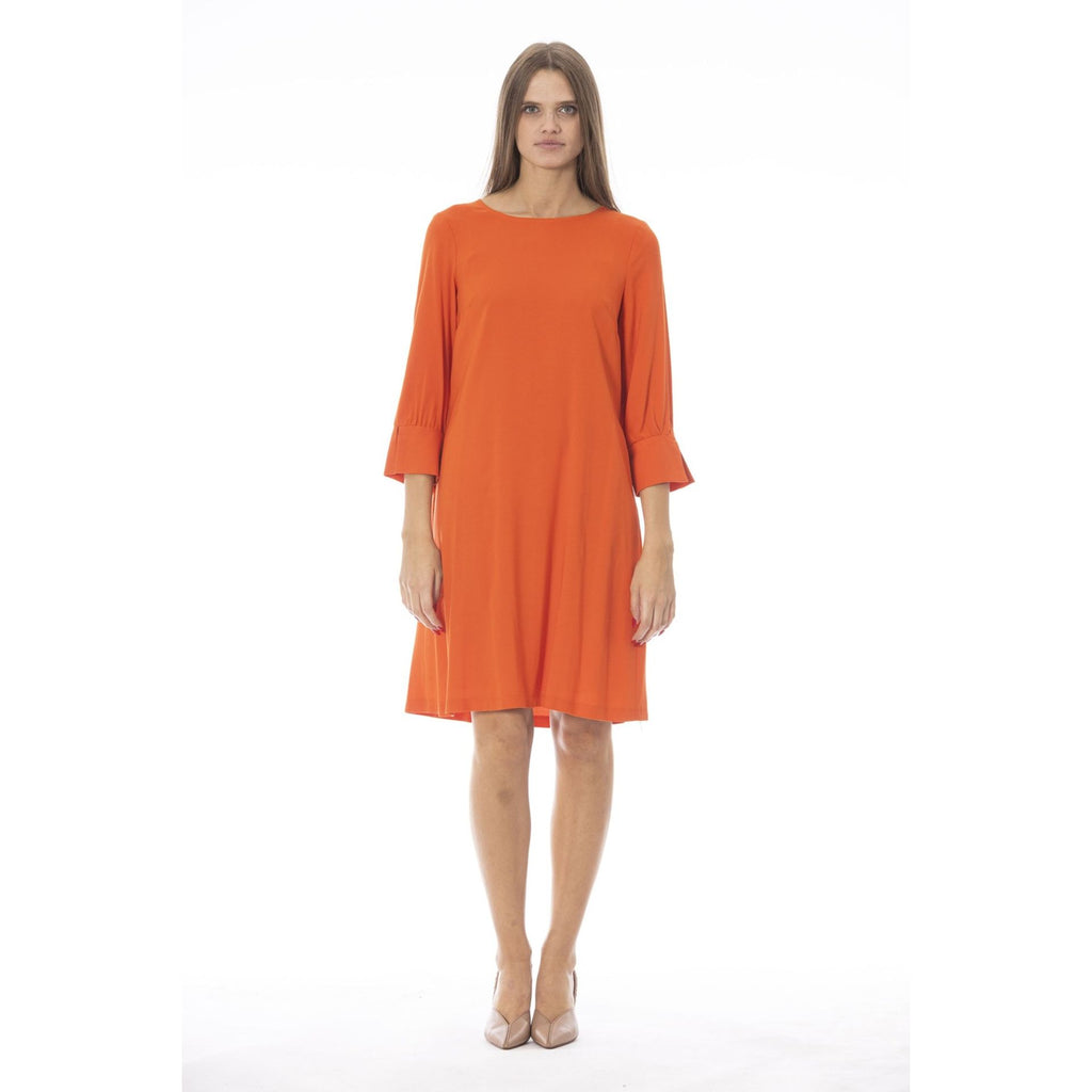 Baldinini Trend MANTOVA R709 Abito Vestito Donna Made in Italy Arancione