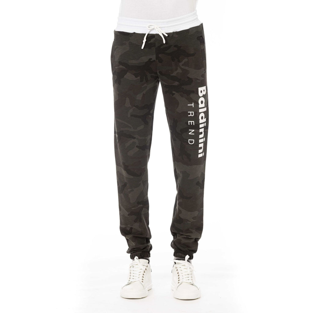 Baldinini Trend COMO 1411218G Pantaloni Tuta Uomo Grigio Camouflage