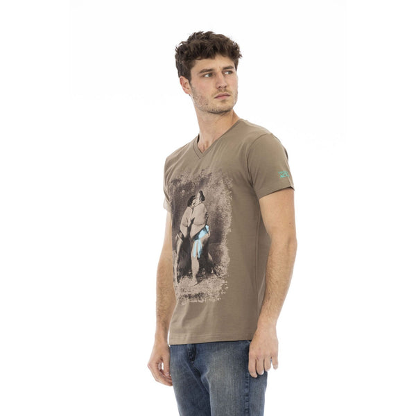 Trussardi Action 2AT107 T-shirt Maglietta Uomo Marrone