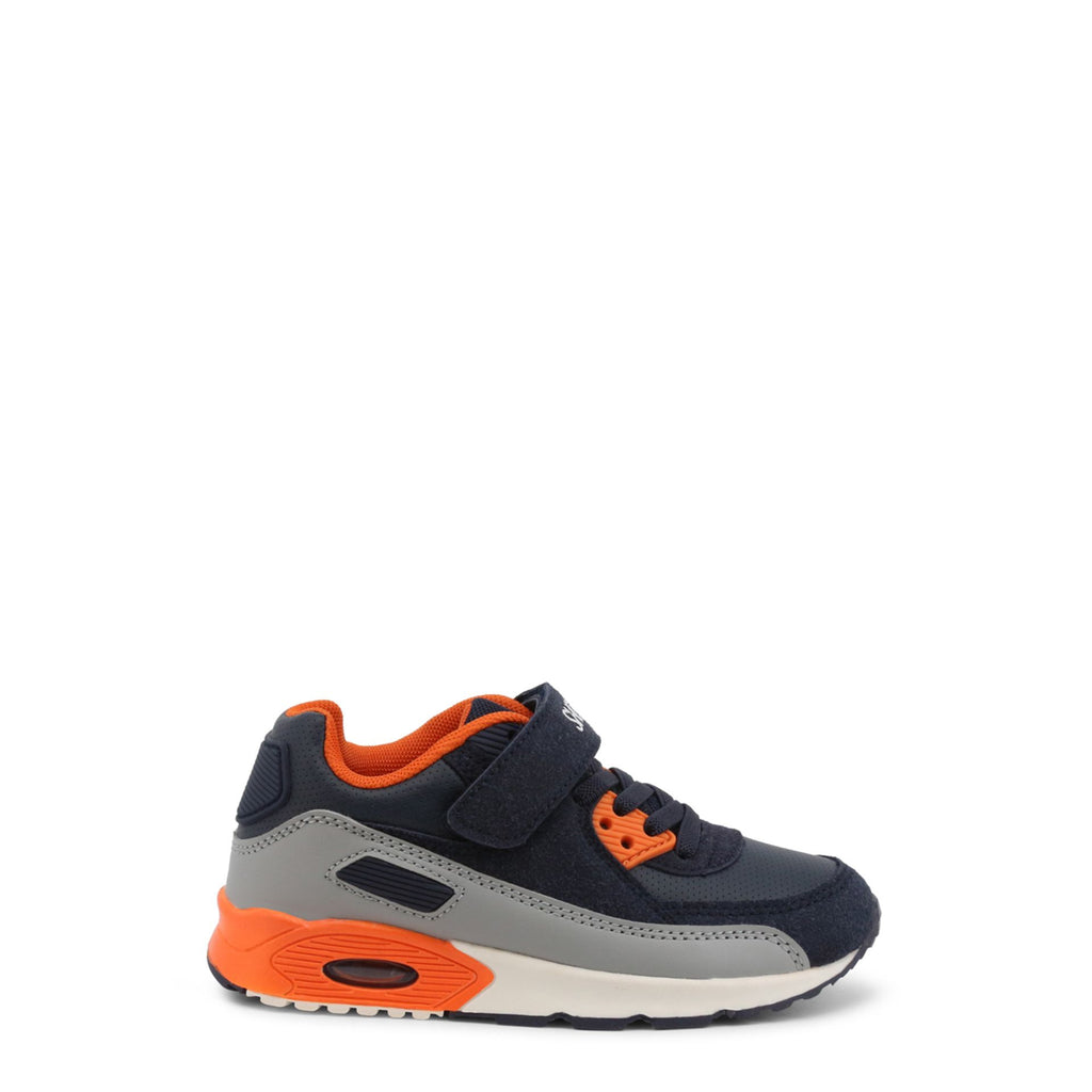 Shone 005-001 V Sneakers Bambino Bimbo Blu Navy Arancione
