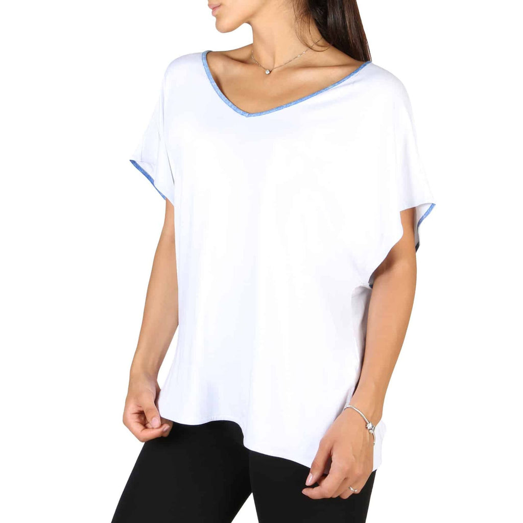 EA7 3YTT53TJ40Z1100 T-shirt Maglietta Donna Bianco - BeFashion.it