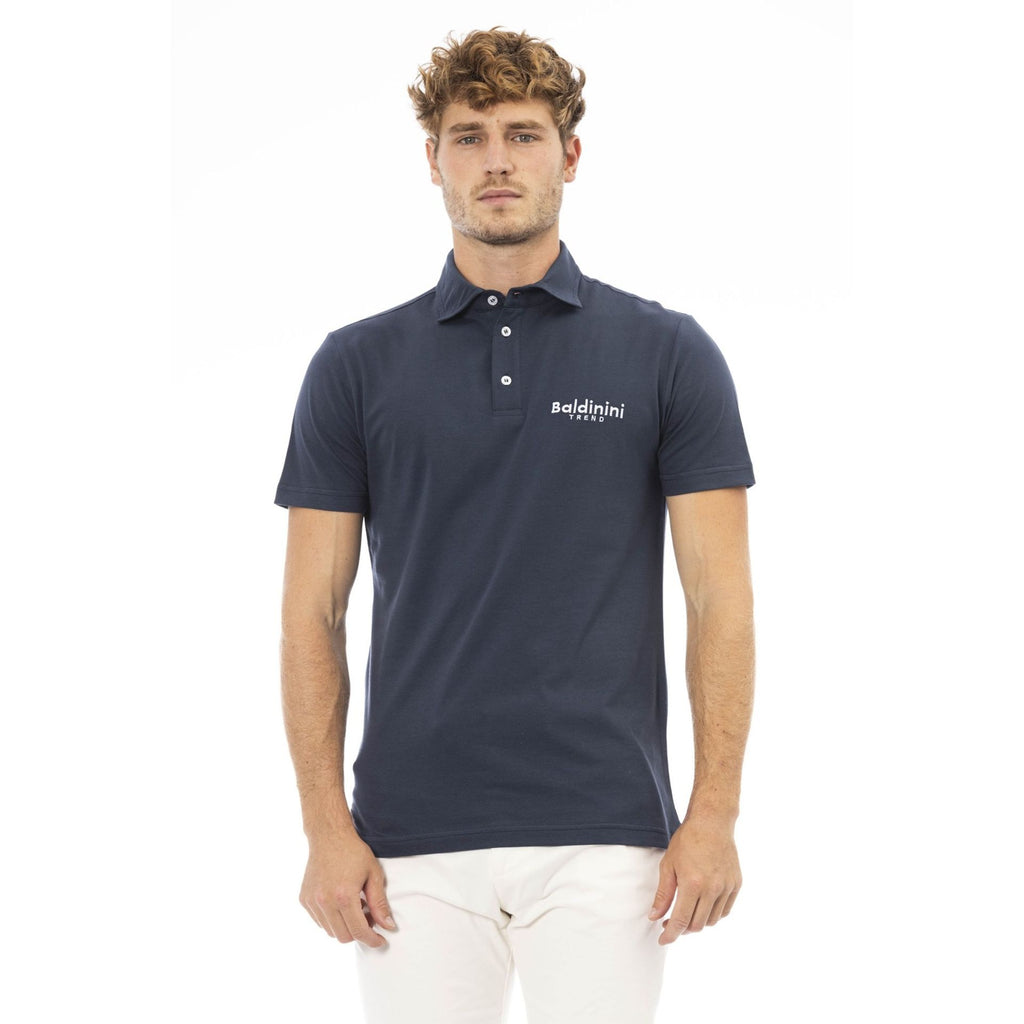 Baldinini Trend COMO PO83 Polo Uomo Blu Navy