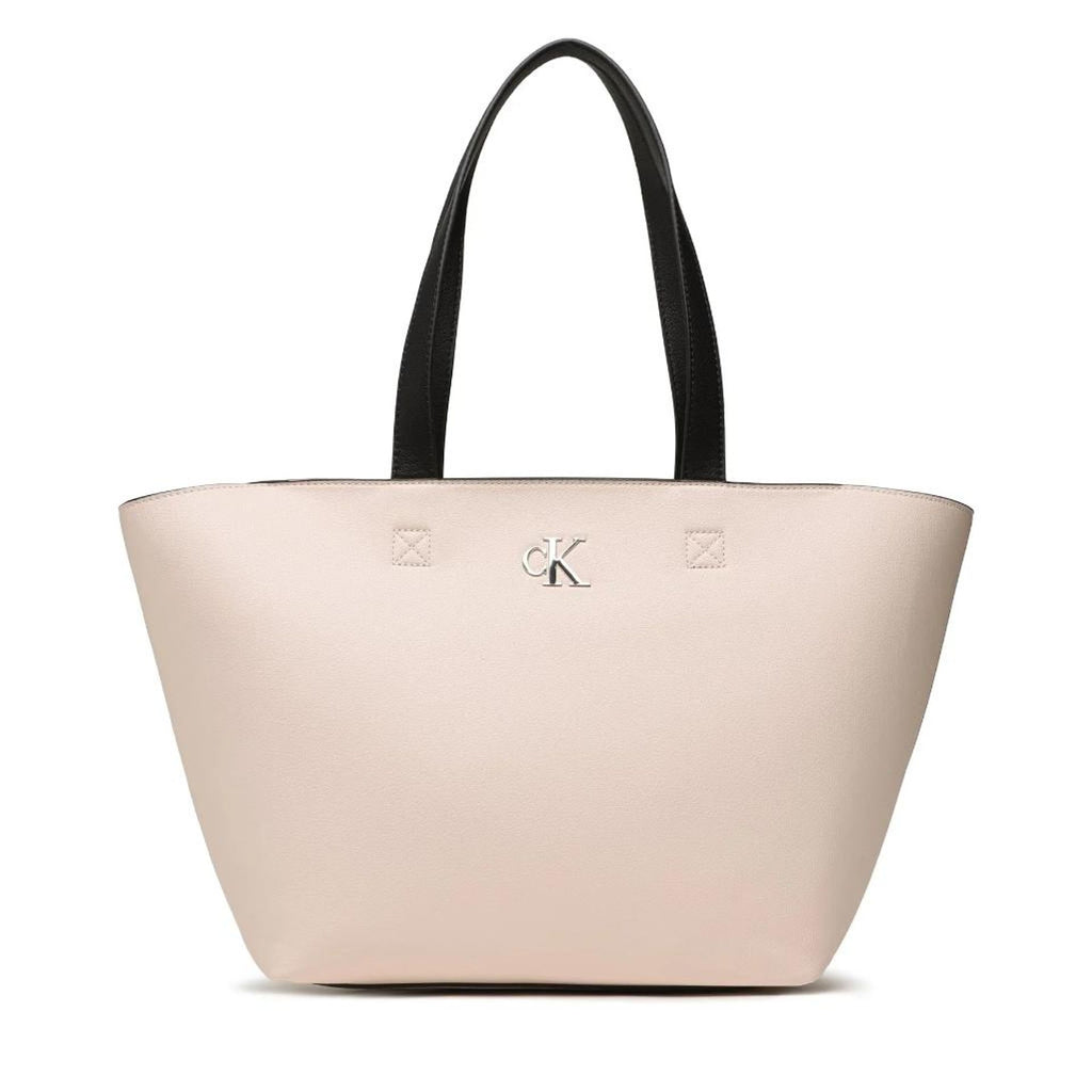 Calvin Klein K60K610687 Borsa Shopping Bag Donna Marrone