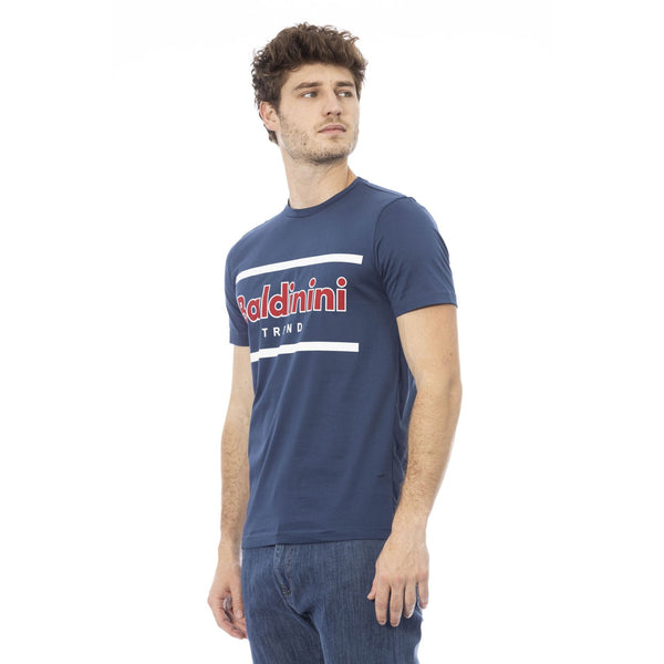 Baldinini Trend COMO TSU540 T-shirt Maglietta Uomo Blu - BeFashion.it