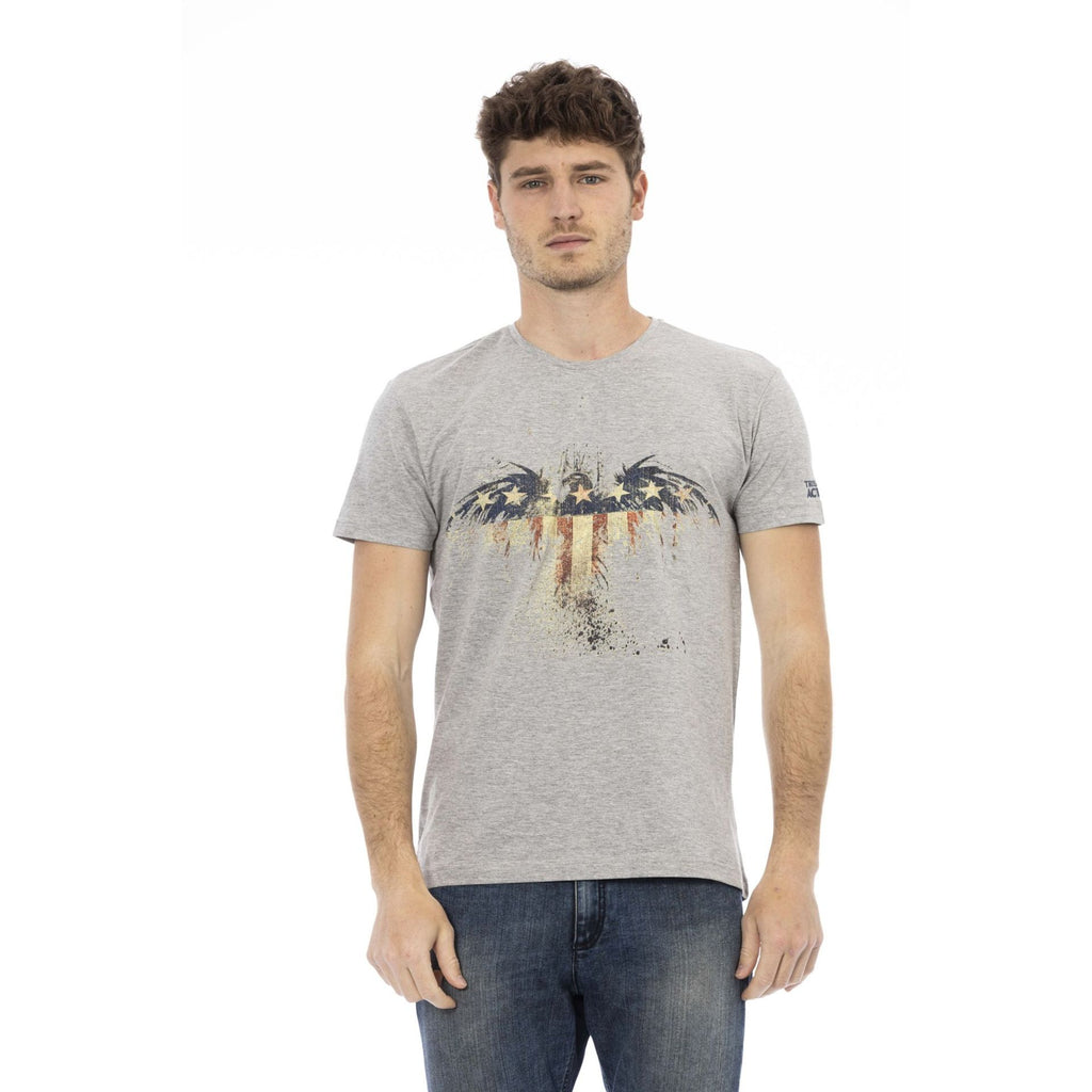 Trussardi Action 2AT24 T-shirt Maglietta Uomo Grigio