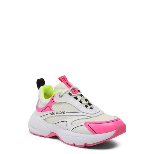 Love Moschino JA15025G1GIQ5 Scarpe Sneakers Donna Bianco - BeFashion.it