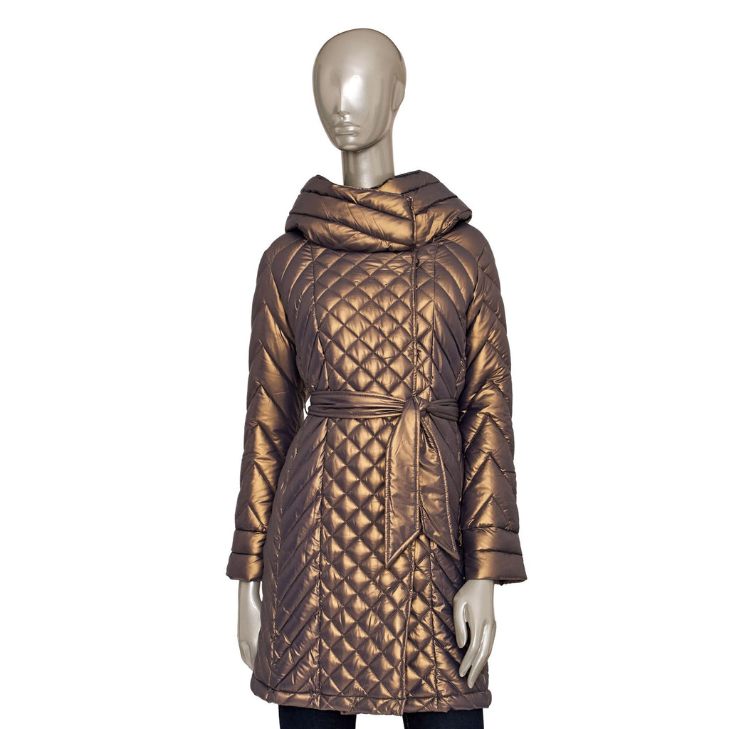 Baldinini Trend VERONA M22 Giacca Giubbotto Piumino Donna Marrone - BeFashion.it