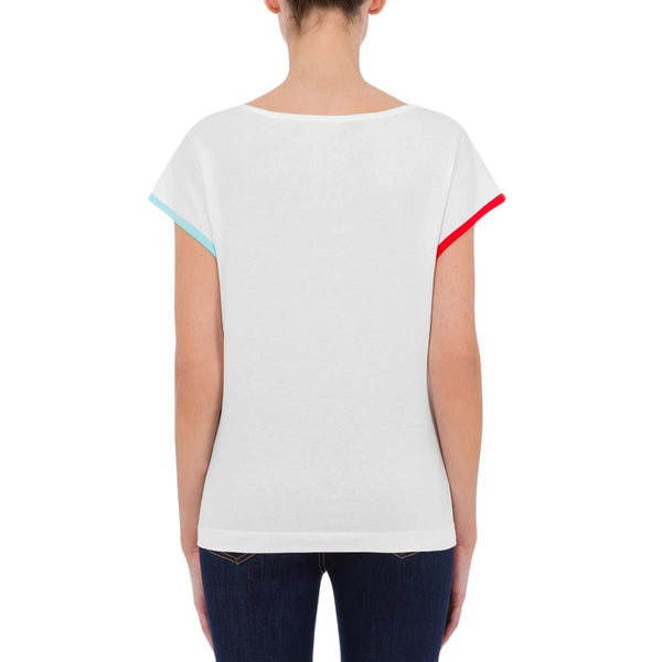 Moschino W4H9201-M3876 T-shirt Maglietta Donna Bianco