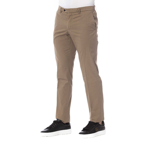 Trussardi 32P001061T002853 Pantaloni Uomo Marrone