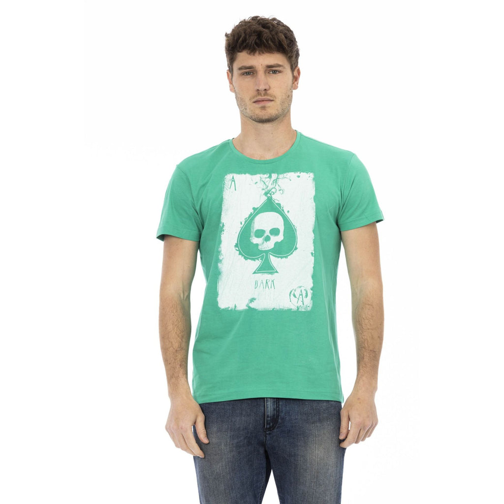 Trussardi Action 2AT32 T-shirt Maglietta Uomo Verde Smeraldo