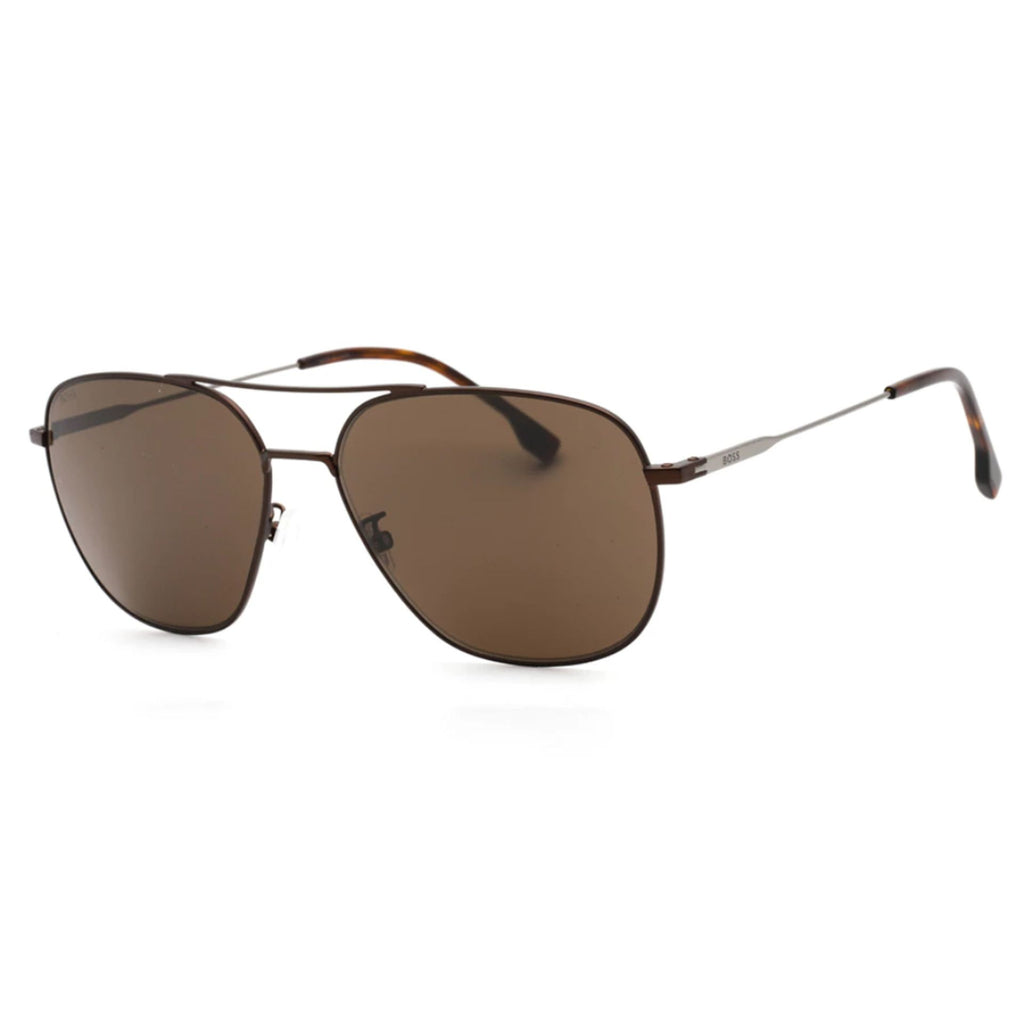 Hugo Boss 1557OFS 01OT-70 Occhiali da Sole Uomo Marrone