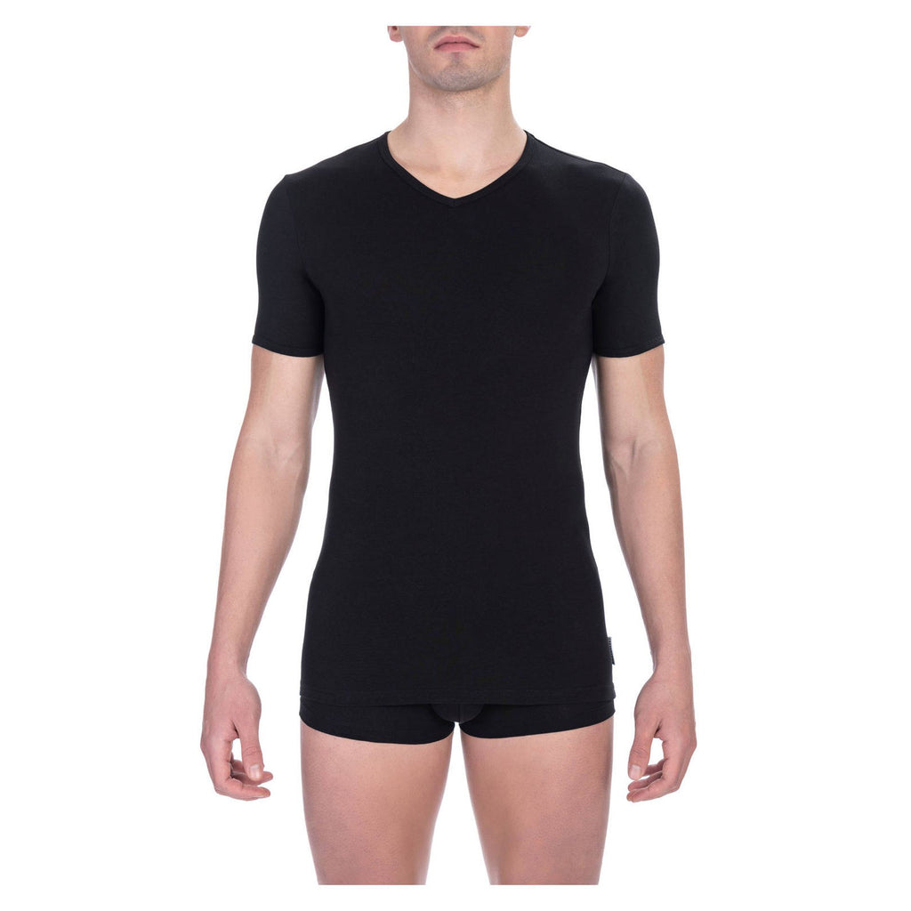 Bikkembergs BKK1UTS02BI T-shirt Maglietta Intima Uomo Nero