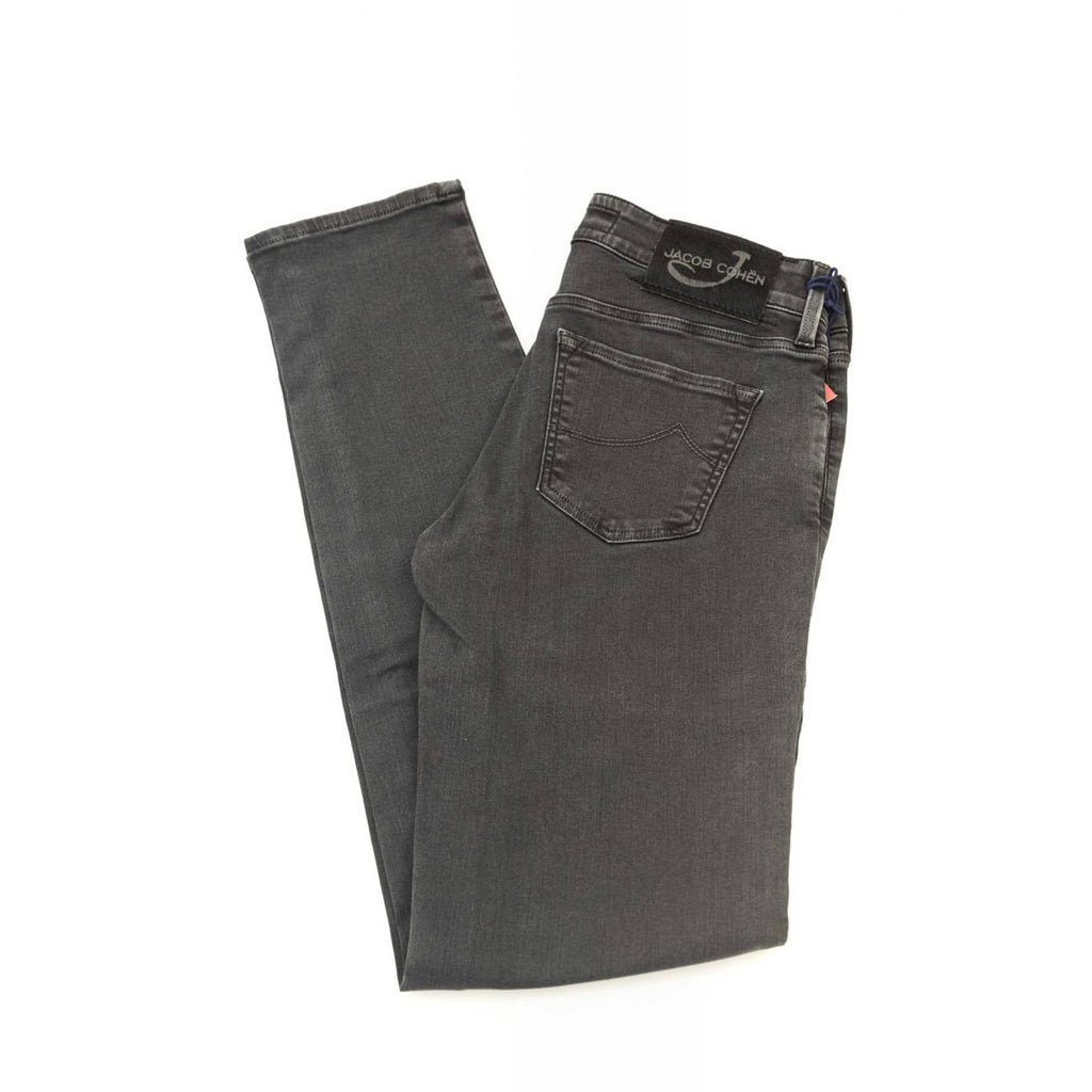 Jacob Cohen JOCELYN SLIM 00001V Jeans Donna Made in Italy Nero