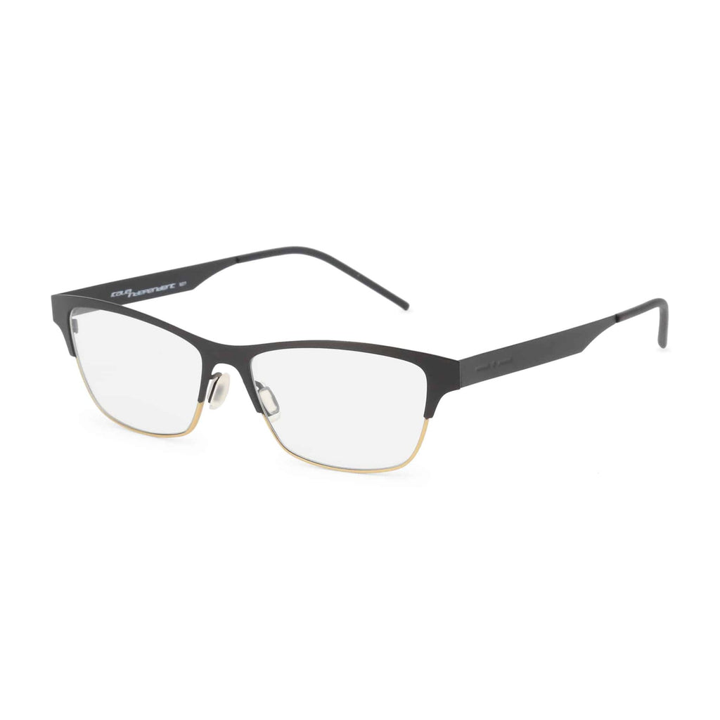 Italia Independent 5300A Occhiali da Vista Neutri Montatura Donna Made in Italy Nero