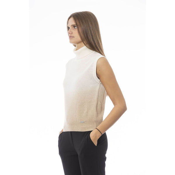 Baldinini Trend VOLTERRA NW1192SF Maglia Donna Bianco - BeFashion.it