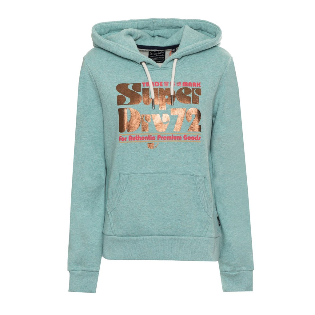 Superdry W2011965A Felpa Donna Verde - BeFashion.it