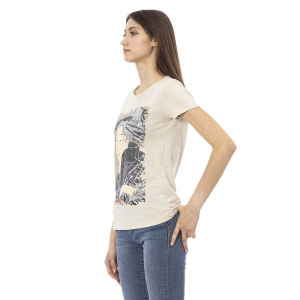 Trussardi Action 2BT05M T-shirt Maglietta Donna Beige