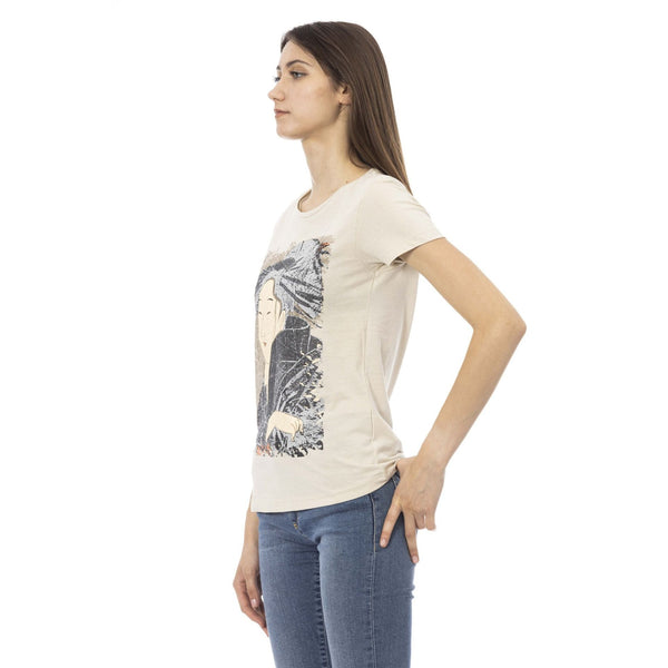 Trussardi Action 2BT05M T-shirt Maglietta Donna Sabbia