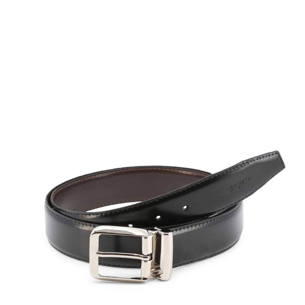 Ungaro UBLT000059 Cintura Cinta Uomo Made in Italy Nero Marrone