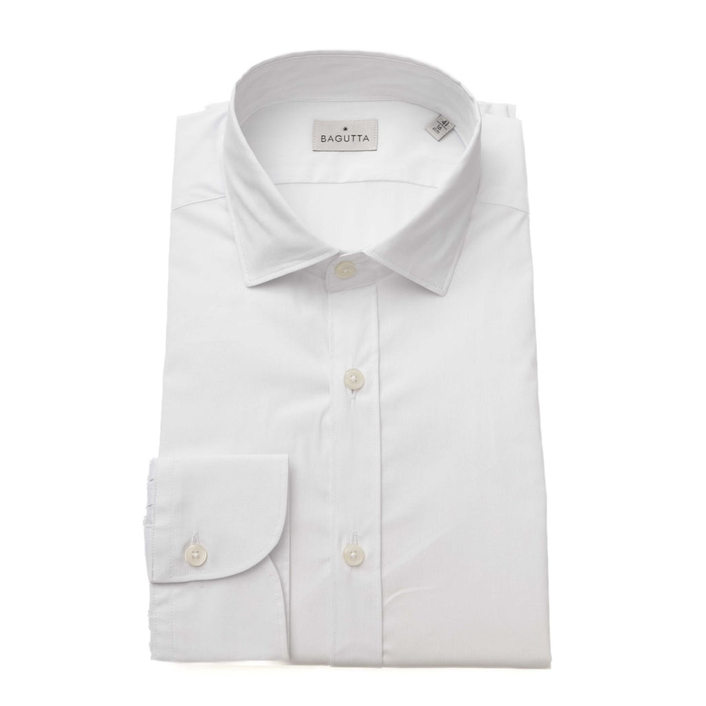 Bagutta BERLINO 11596 Camicia Uomo Bianco - BeFashion.it