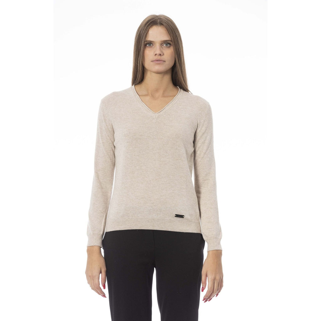 Baldinini Trend GENOVA DV8018 Maglia Donna Beige