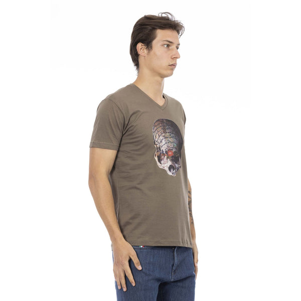 Trussardi Action 2AT136 T-shirt Maglietta Uomo Marrone