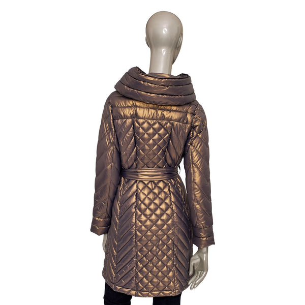 Baldinini Trend VERONA M22 Giacca Giubbotto Piumino Donna Marrone - BeFashion.it