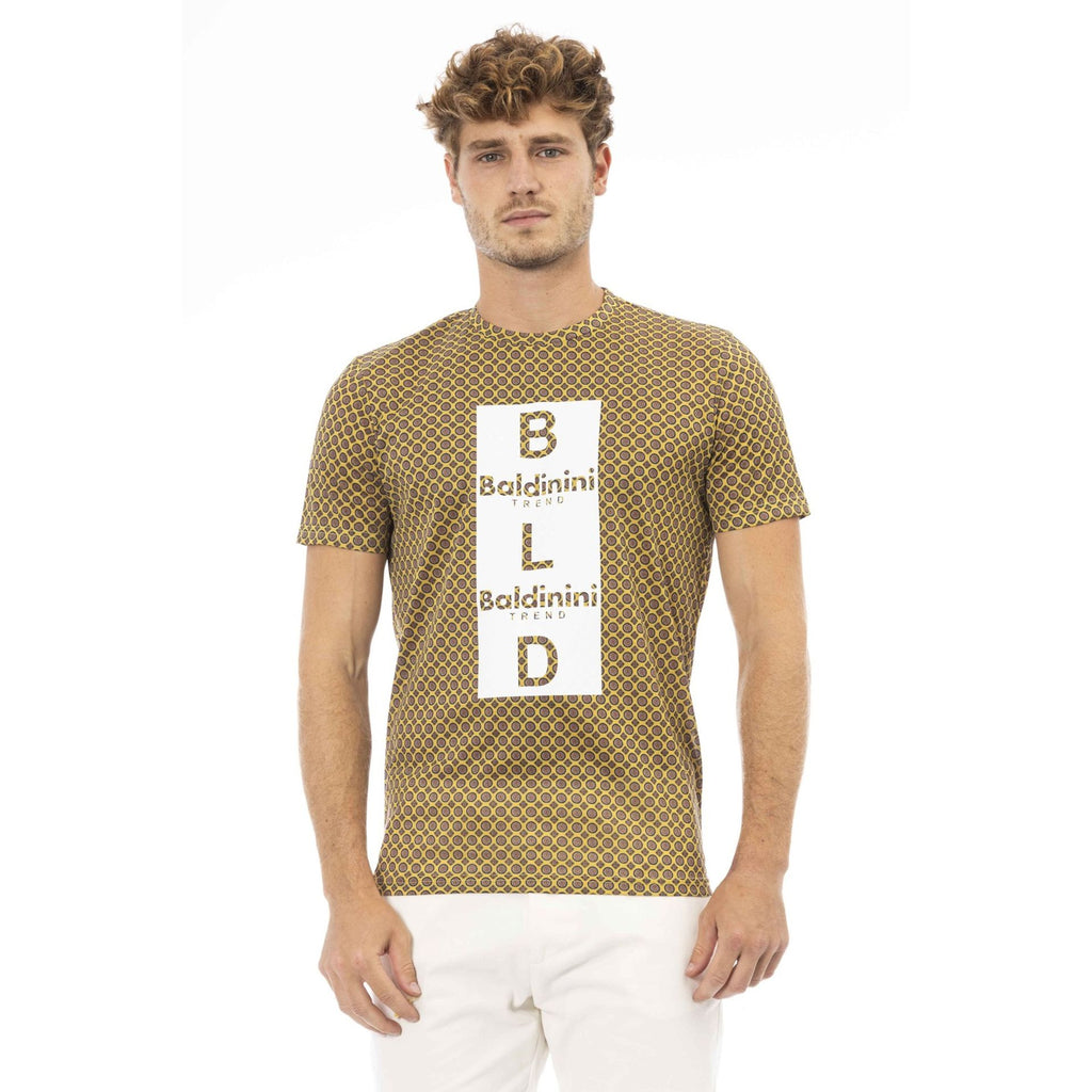 Baldinini Trend COMO TSU538 T-shirt Maglietta Uomo Marrone