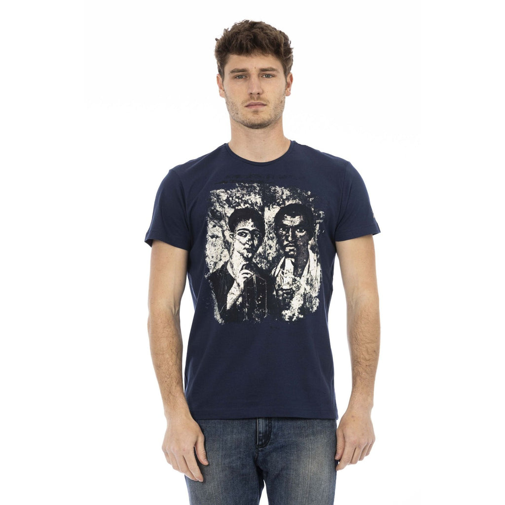 Trussardi Action 2AT47 T-shirt Maglietta Uomo Blu Navy