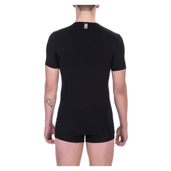 Bikkembergs BKK1UTS02BI T-shirt Maglietta Intima Uomo Nero