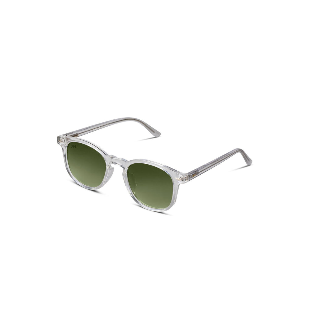 X Frame Therapy PRISMALITH X125 Occhiali da Sole Unisex Trasparente Verde