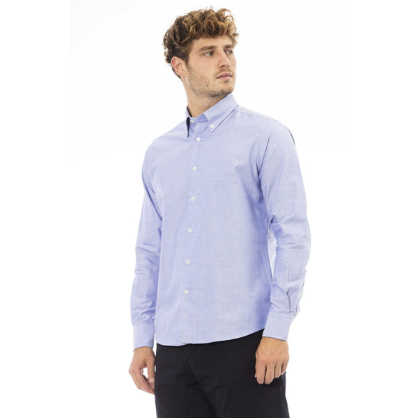 Baldinini Trend ANCONA 360 Camicia Uomo Made in Italy Azzurro - BeFashion.it