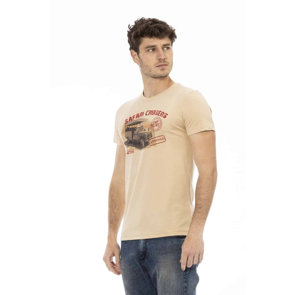 Trussardi Action 2AT02B T-shirt Maglietta Uomo Beige