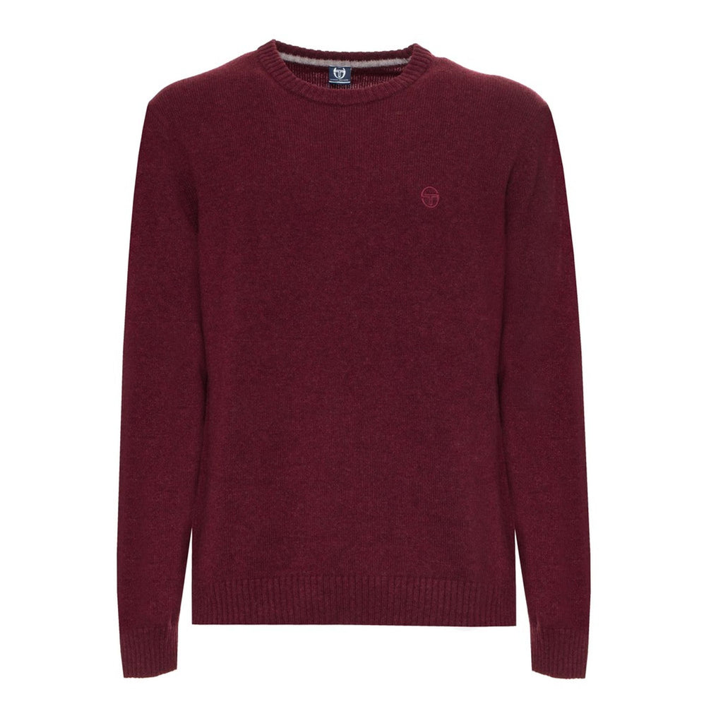 Sergio Tacchini 21104 Maglia Maglione Uomo Bordeaux