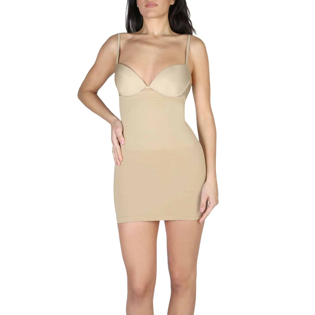 Bodyboo BB1090 Sottoveste Contenitiva Snellente Modellante Donna Marrone