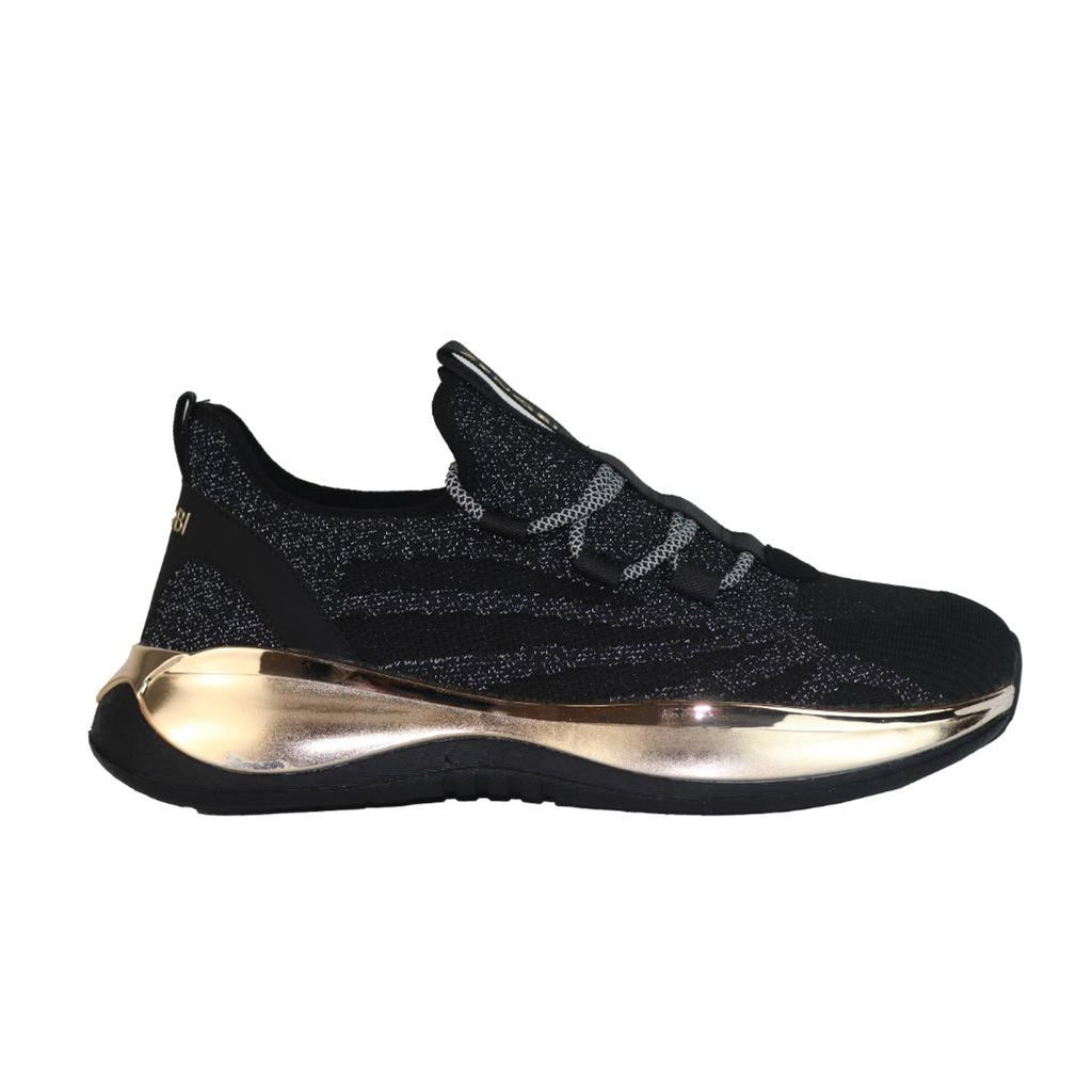 Zenobi INT-ZE042998 Scarpe Sneakers Uomo Nero Oro - BeFashion.it