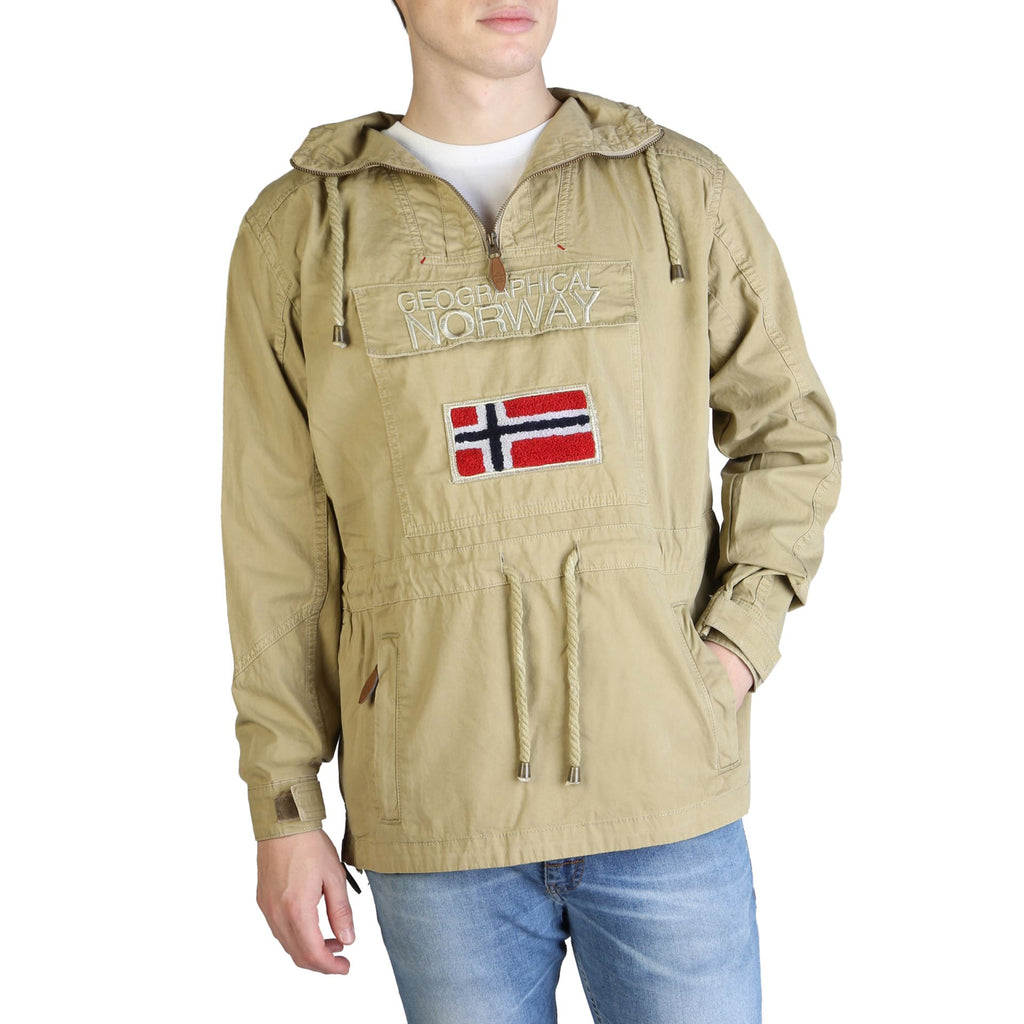 Geographical Norway CHOMER MAN Giacca Giubbotto Uomo Beige