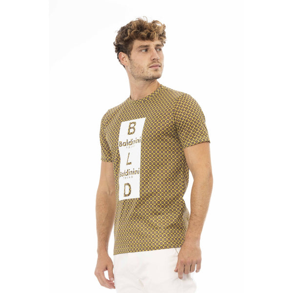 Baldinini Trend COMO TSU538 T-shirt Maglietta Uomo Giallo