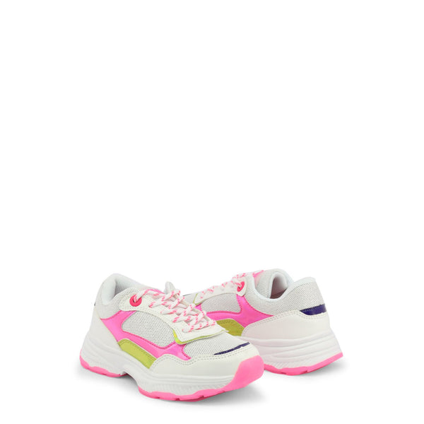 Shone 2007-001 Scarpe Sneakers Bambina Bimba Bianco Fucsia Grigio - BeFashion.it
