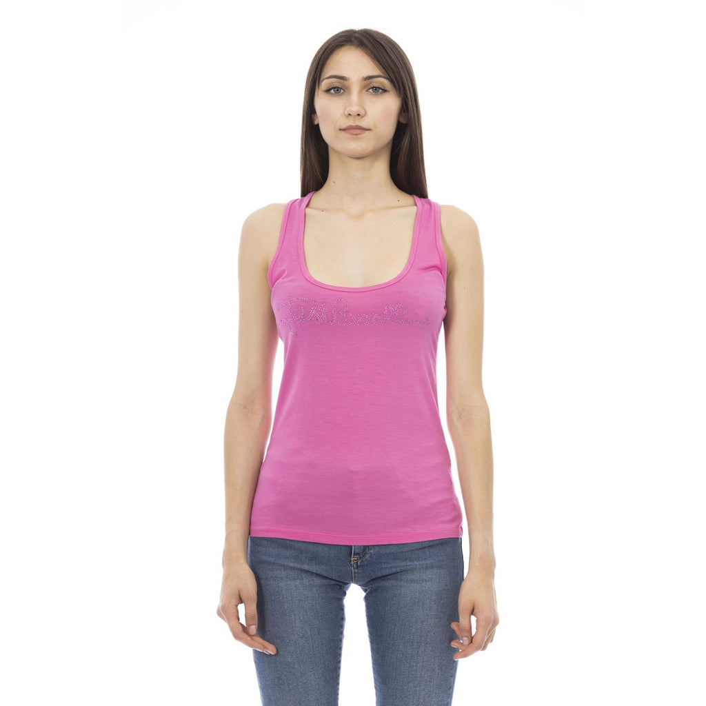 Just Cavalli Beachwear D40151GRBC Canotta Canottiera Donna Fucsia