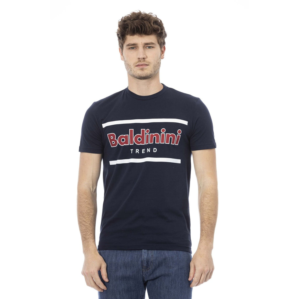 Baldinini Trend COMO TSU540 T-shirt Maglietta Uomo Blu Navy
