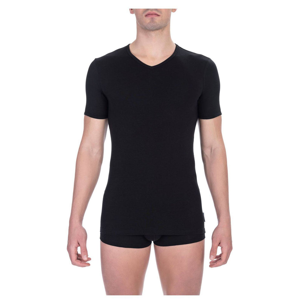 Bikkembergs BKK1UTS02SI T-shirt Maglietta Intima Uomo Nero